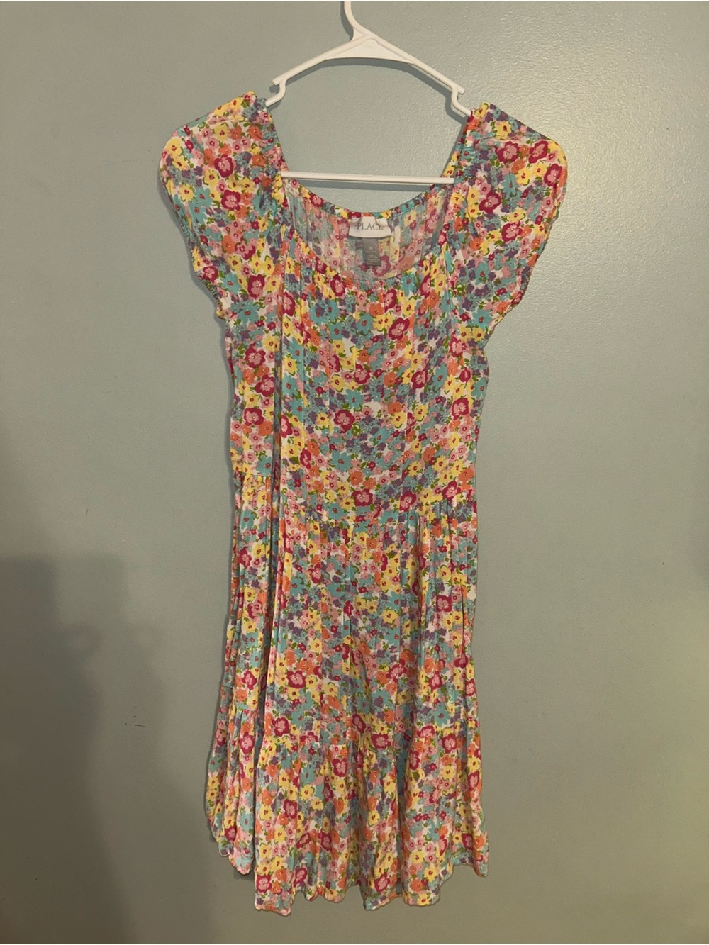 "Mommy and Me" Floral Print Summer Dress Set- Women's Size 2x & Girl's Size 16